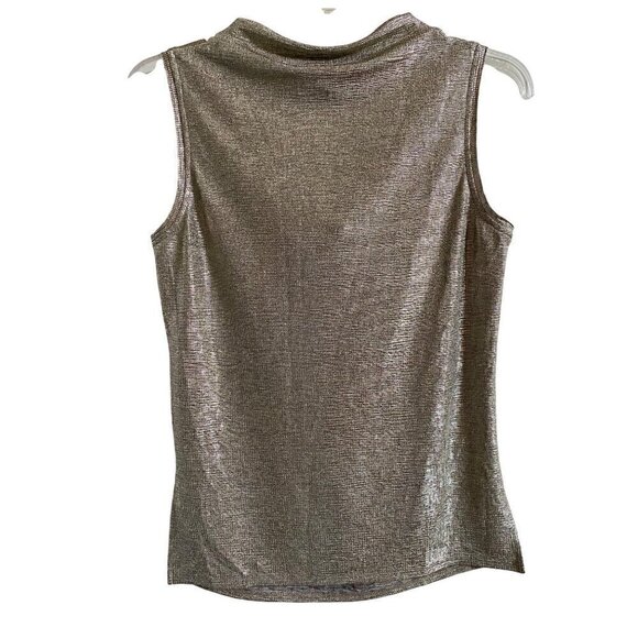 Brochu Walker Cowl Neck Sleeveless Nova Top + Rita Pull On Jogger Gold NWOT - Picture 4 of 13